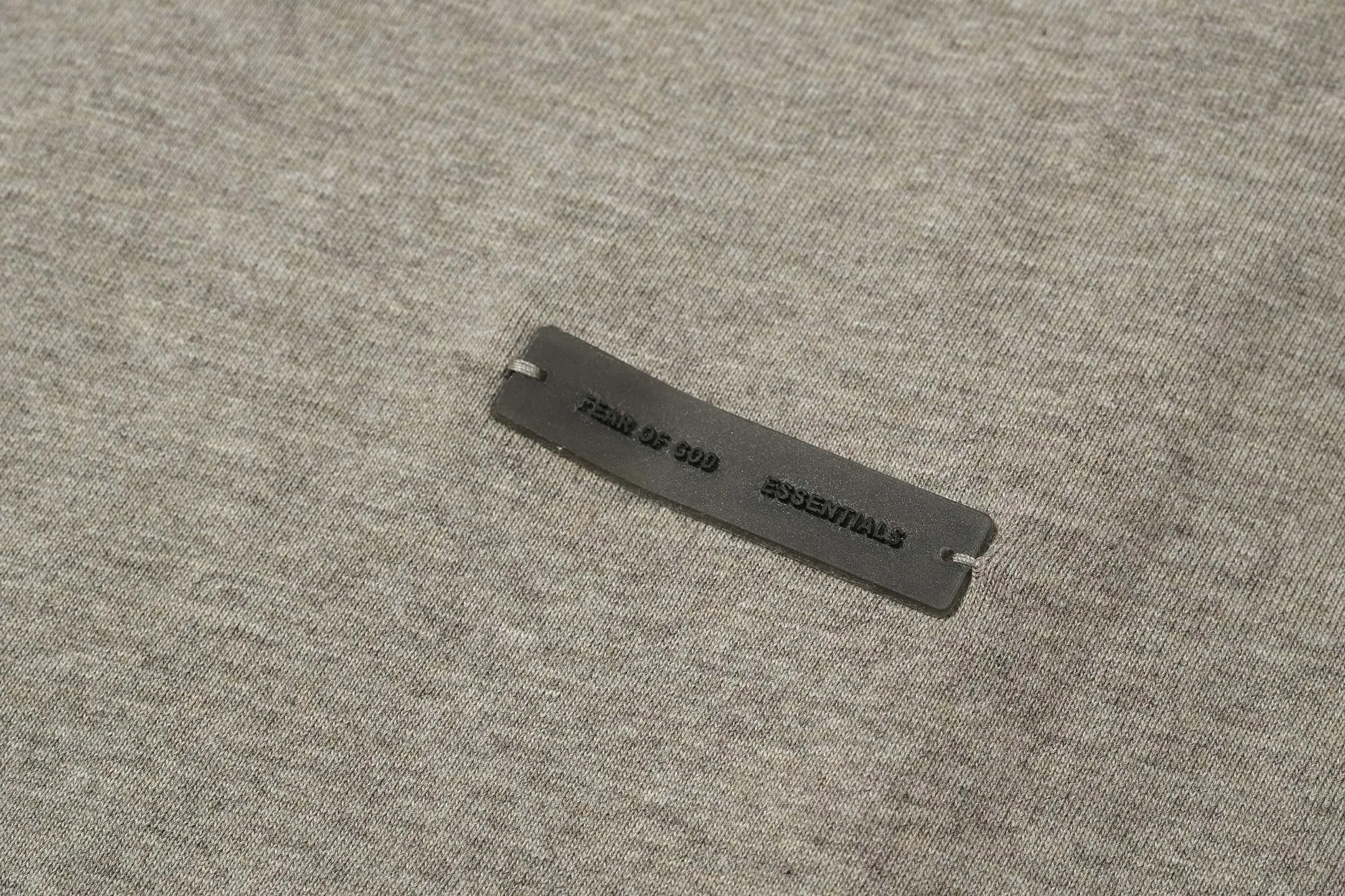 New Arrival Dark Gray In Stock 🧨 6295#FO ESS LOGO T Light Gray Dark Gray S-XL ： ：6295#14013055